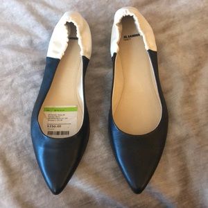 Jil Sander Pointed Flats size 41 Fits like 9.5